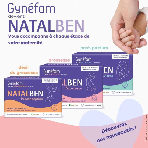 Effik Natalben Grossesse 90 Capsules Bien-être Maman & Bébé Pharma360