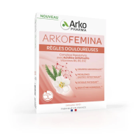 Arkopharma Arkofemina Règles Douloureuses 30 comprimés Soulagement efficace