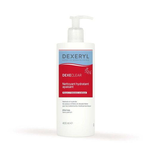 Pierre Fabre Dexeryl Dexeclear 400ml Nettoyant Peaux Sensibles Hydratant