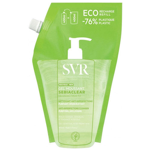 SVR Sebiaclear Gel Moussant 400ml Peau Nette et Rafraîchie Pharma360