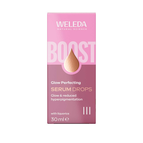 Weleda Glow Perfecting Serum Drops 30ml Éclat et Hydratation Durable