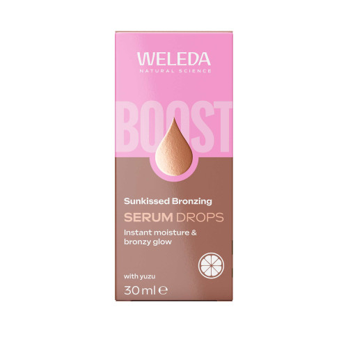 Weleda Sunkissed Bronzing Serum Drops 30 ml Teint Hâlé Naturel