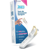 7MED Test Grossesse Sanguin 1 Autotest Résultat Rapide et Fiable