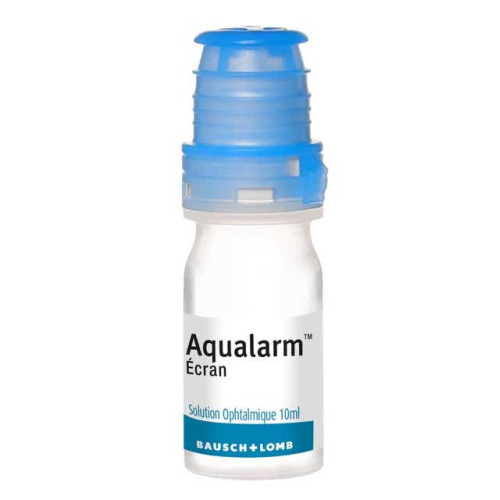 Bausch & Lomb Aqualarm Écran 10ml Hydratation Intense et Protection