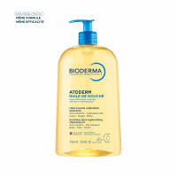 Bioderma Atoderm Huile de Douche 1L Peau Sèche Hydratation 24h