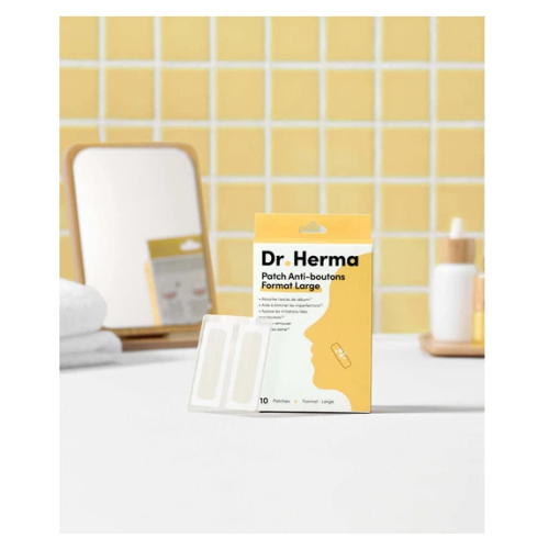 Dr Herma Patch Anti-Boutons 10 unités Peau saine et éclatante