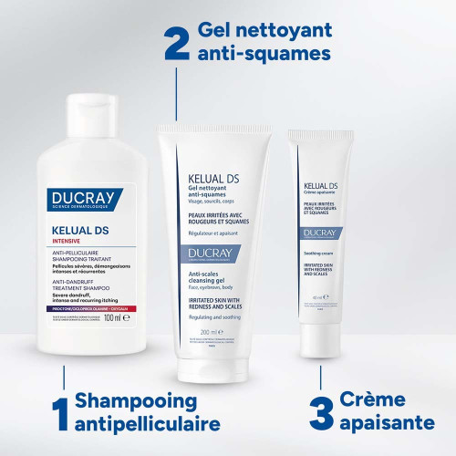 Ducray Kelual DS Shampooing 100 ml Anti-Pelliculaire Apaisant