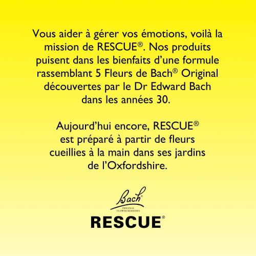 Fleurs de Bach Rescue Pastilles 50g Sérénité & Réconfort Pharma360