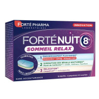 Forté Pharma Forté Nuit Sommeil Relax 8H 15 Comprimés Sommeil Réparateur