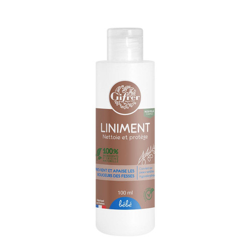 Gifrer Liniment Oléo-Calcaire Bébé 100 ml Protection Peau Sensible