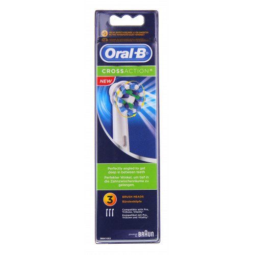 ORAL B 3 Brossettes Cross Action-4791