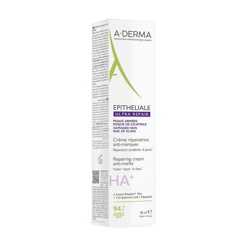 A-Derma Epitheliale A.H Ultra Repair 40 ml Crème Réparatrice Peaux Sensibles