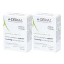 ADERMA Pain Dermatologique 2x100g Peaux Sensibles Apaisant Pharma360