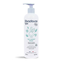 Rivadouce Bébé Gel Doux Lavant Bio 500 ml Peau Sensible Parfum Agréable