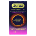 Durex Intensity 10 préservatifs nitrile extra-lubrifiés plaisir intense