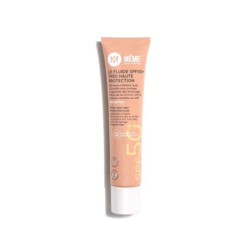 SPF50+ MÊME : Protection solaire haute tolérance, invisible