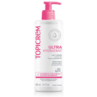 Ultra-Hydratant TOPICREM : 24-48h de confort, glycérine 10%, urée 2%