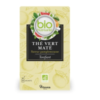 Thé Vert Maté Tonifiant Bio 20 sachets