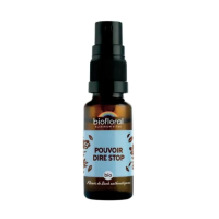 Biofloral Spray Pouvoir Dire Stop Bio 20 ml Sérénité et Bien-être