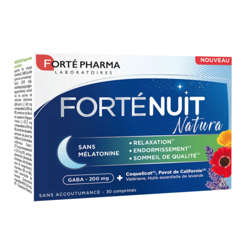 FORTE PHARMA Forté Nuit Natura 30 comprimés Sommeil naturel apaisé