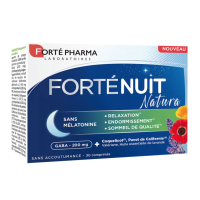 FORTE PHARMA Forté Nuit Natura 30 comprimés Sommeil naturel apaisé