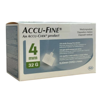 Accu-Chek Accu-Fine Aiguilles 100x Confort Injection Insuline