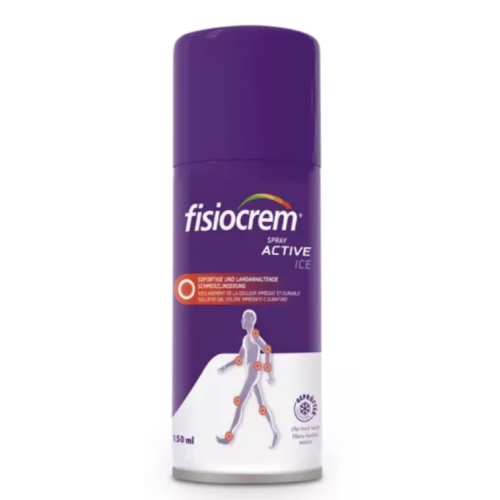 INELDEA Fisiocrem Spray Active Ice 150 ml Soulagement Rapide Douleur