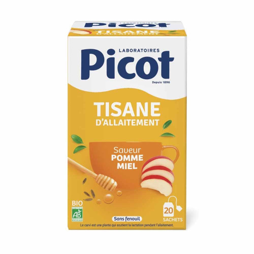 Picot Tisane Allaitement Bio 20 sachets Stimule Lactation Pharma360