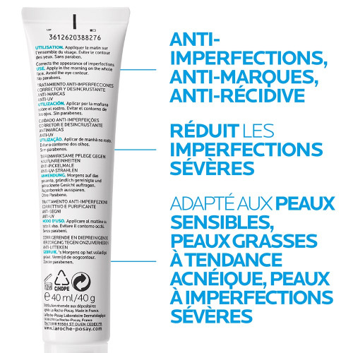 La Roche Posay Effaclar Duo+ SPF30 40mL - Soin Anti-Imperfections