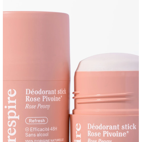 Déodorant Stick Rose Pivoine Bio 50 g