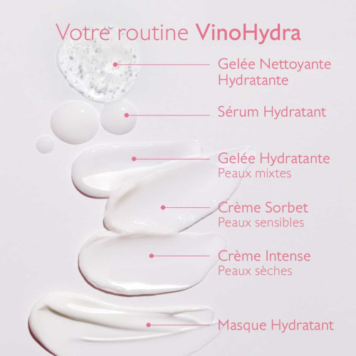Caudalie VinoHydra Gelée Nettoyante 150 ml Hydratation Peaux Sensibles
