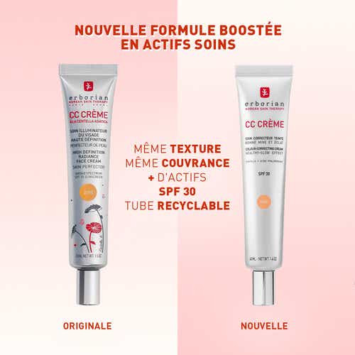 Erborian CC Crème 40ml Hydratation SPF30 Teint Éclatant Pharma360