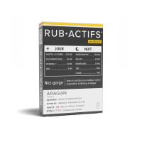ARAGAN Rub Actifs 2x6 gélules Soulage Rhume et Confort Respiratoire