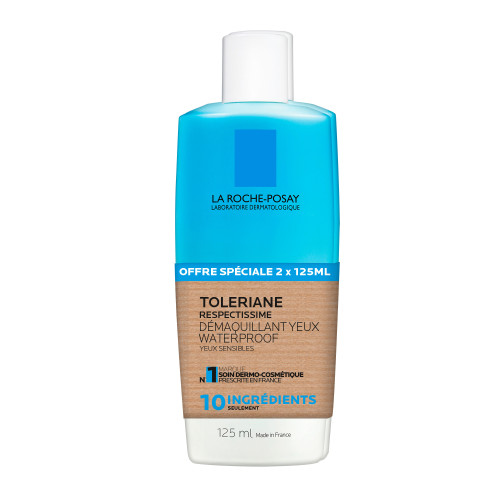 La Roche-Posay Respectissime Démaquillant Yeux Waterproof 2x125ml Douceur