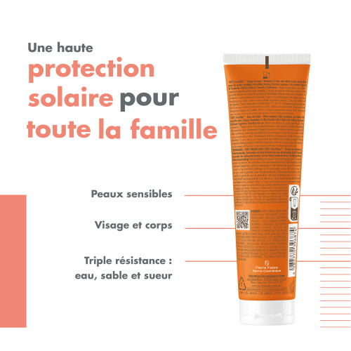 Avène Lait Solaire SPF50+ 100ml Haute Protection Peaux Sensibles