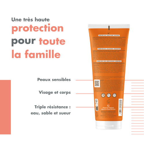 Avène Solaire Lait Enfant SPF50+ 250ml Protection Sensible Enfants
