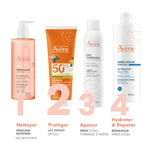 Avène Solaire Lait Enfant SPF50+ 250ml Protection Sensible Enfants