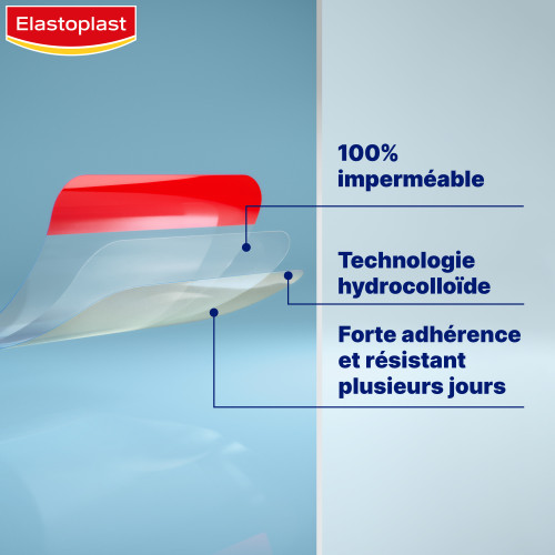 Elastoplast Second Skin 6 pansements Cicatrisation rapide Pharma360