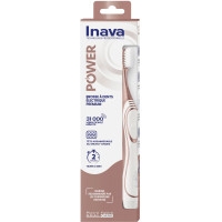 Inava Power Brosse à Dents Électrique Rose Vibrations Sonores Pharma360