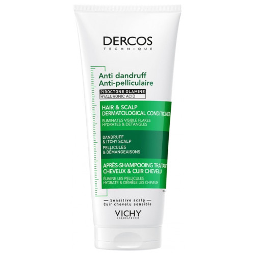 Vichy Dercos Après-Shampooing Anti-Pelliculaire 200ml Apaisant Pharma360