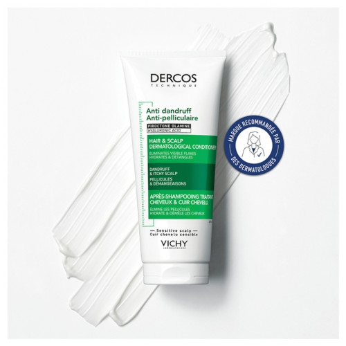 Vichy Dercos Après-Shampooing Anti-Pelliculaire 200ml Apaisant Pharma360