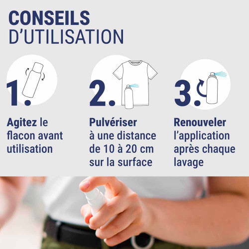CINQ SUR CINQ Spray Vêtements 100mL - Protection Moustiques