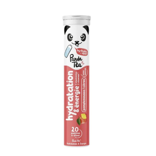 Panda Tea Pastilles Hydratation 20 unités Énergie & Hydratation
