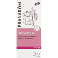 Pranarom PranaBB Sirop Toux Bio 120ml - Soulage et Hydrate