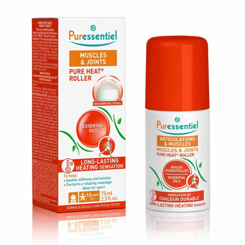 Articulations & Muscles Pure Heat Roller aux Huiles Essentielles 75 ml