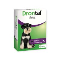 Drontal Chien Vermifuge 2 comprimés sécables