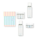 Kit Voyage LA ROSÉE : 2 pots + 2 flacons écologiques