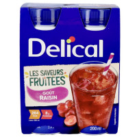 Boisson Nutrim DELICAL Raisin : 4g protéines/100ml, sans lactose