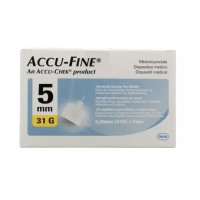 Accu-Chek Accu-Fine Aiguilles 100x Confort et Sécurité Injections