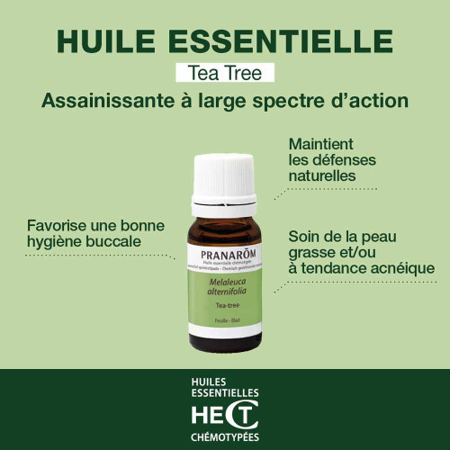 Huile Essentielle Tea-Tree (Melaleuca alternifolia) 10 ml
